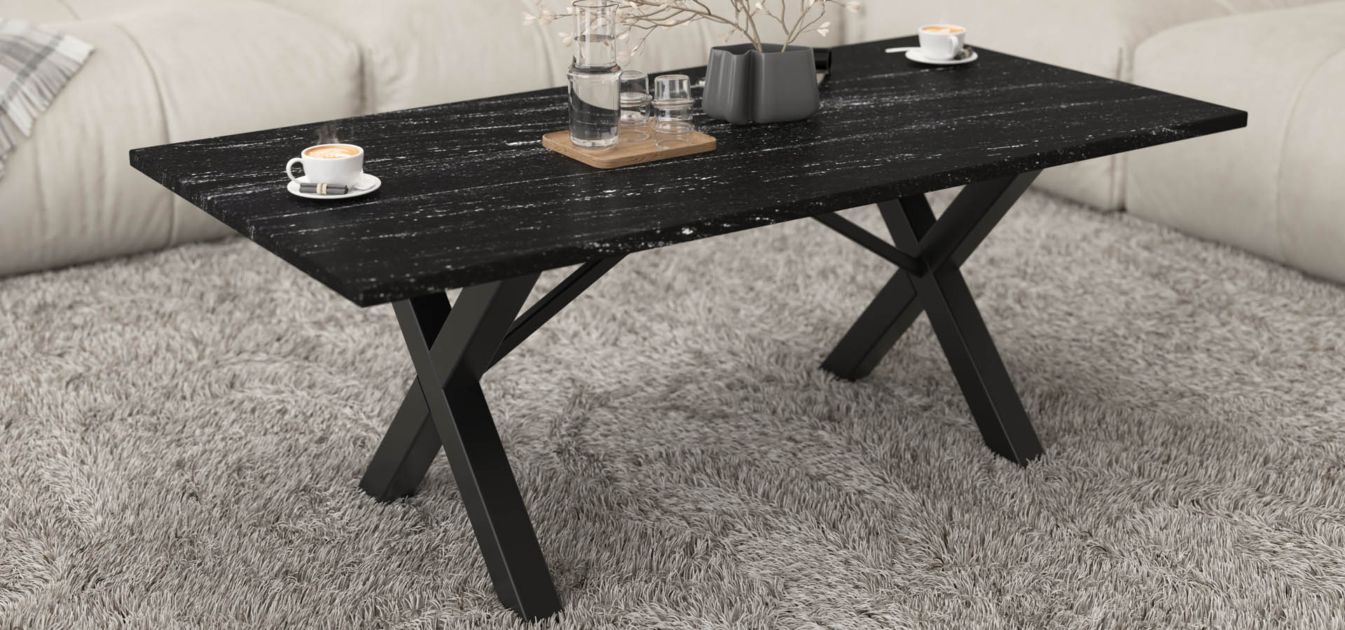 nowoczesny stolik kawowy, stół do salonu