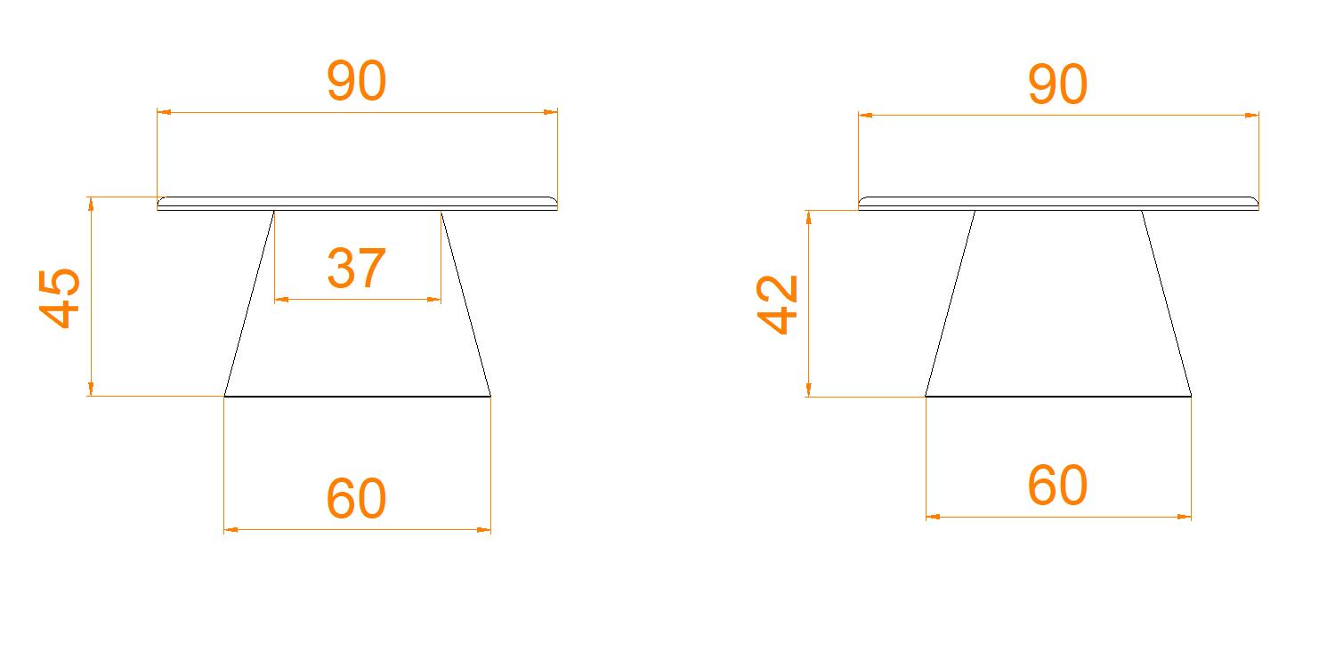 wymiary stolika kawowego