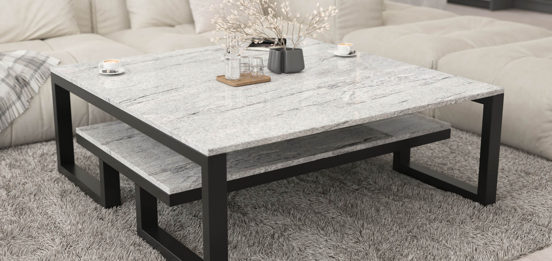 nowoczesny stolik kawowy, stół do salonu
