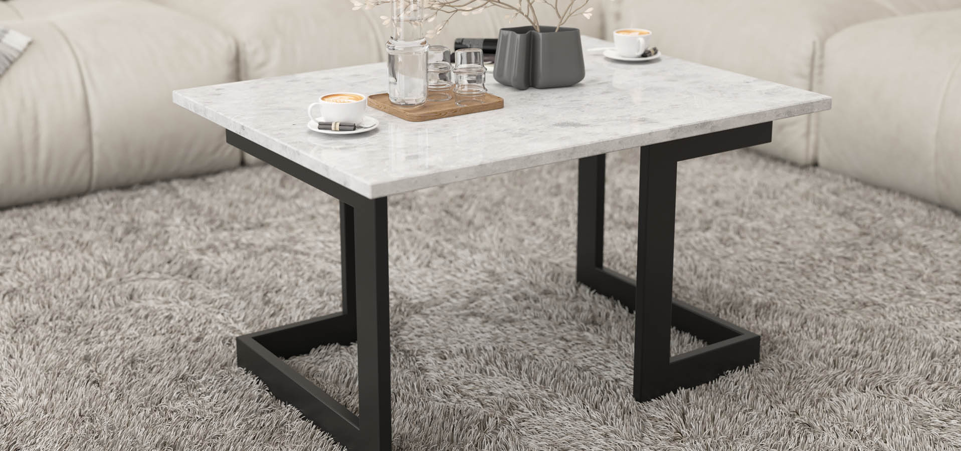 nowoczesny stolik kawowy, stół do salonu