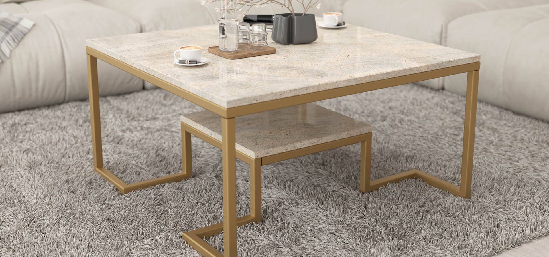 nowoczesny stolik kawowy, stół do salonu
