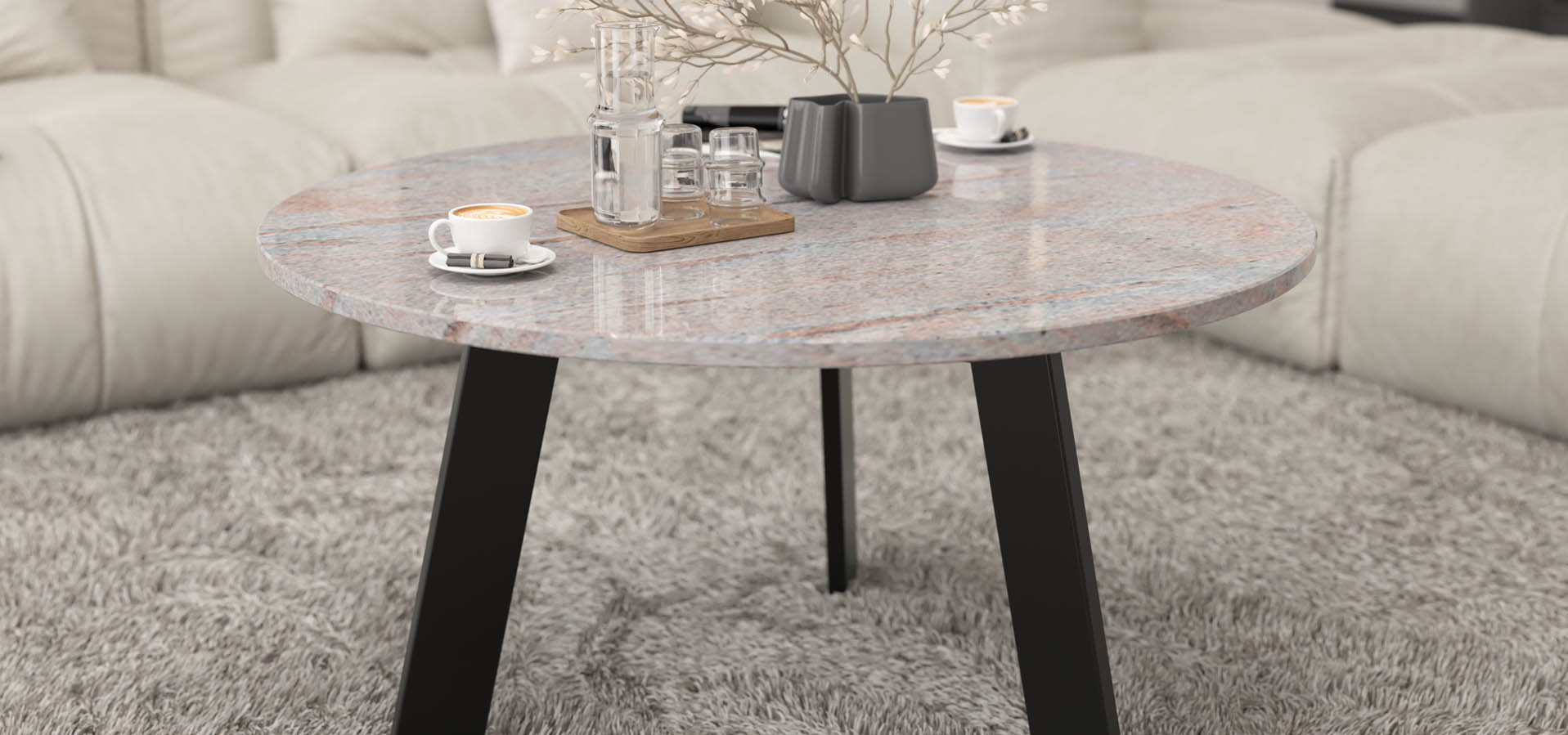 nowoczesny stolik kawowy, stół do salonu