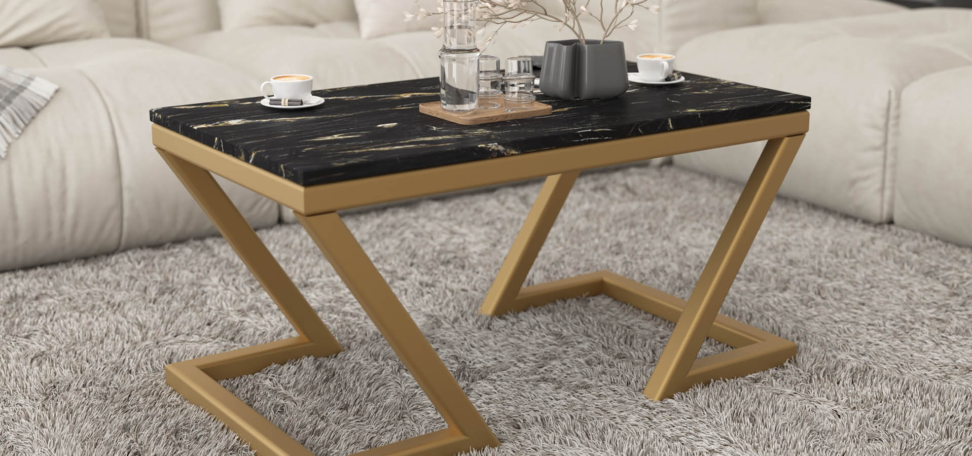 nowoczesny stolik kawowy, stół do salonu