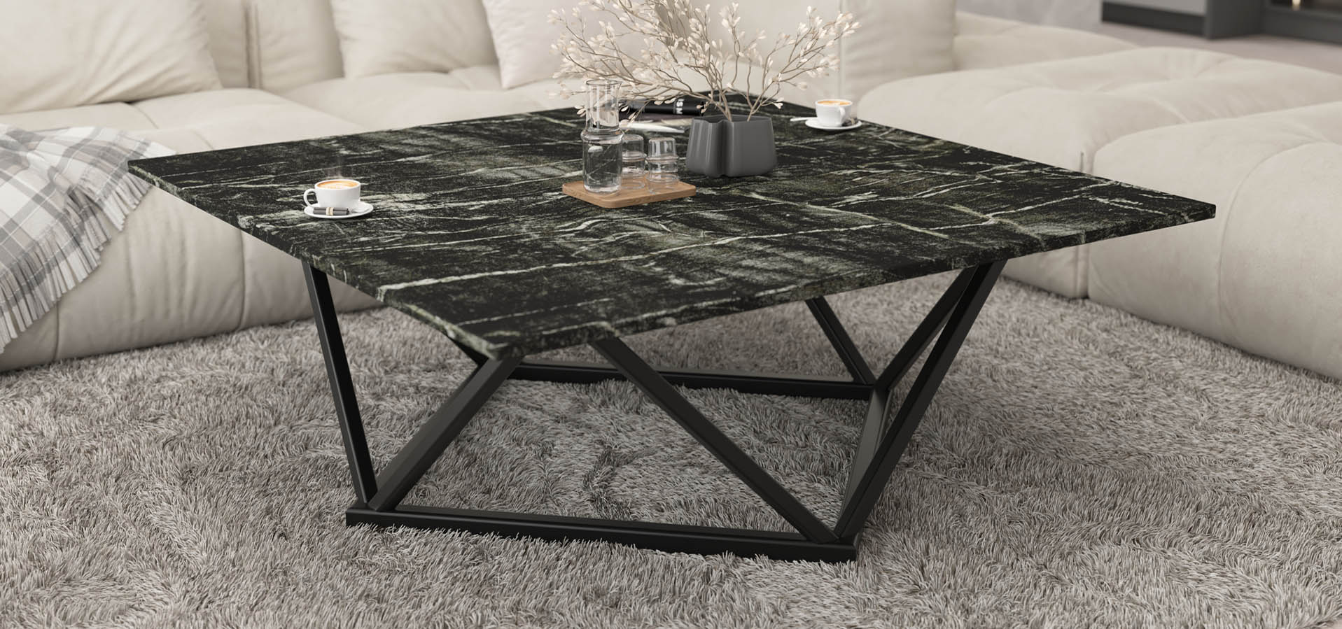 nowoczesny stolik kawowy, stół do salonu