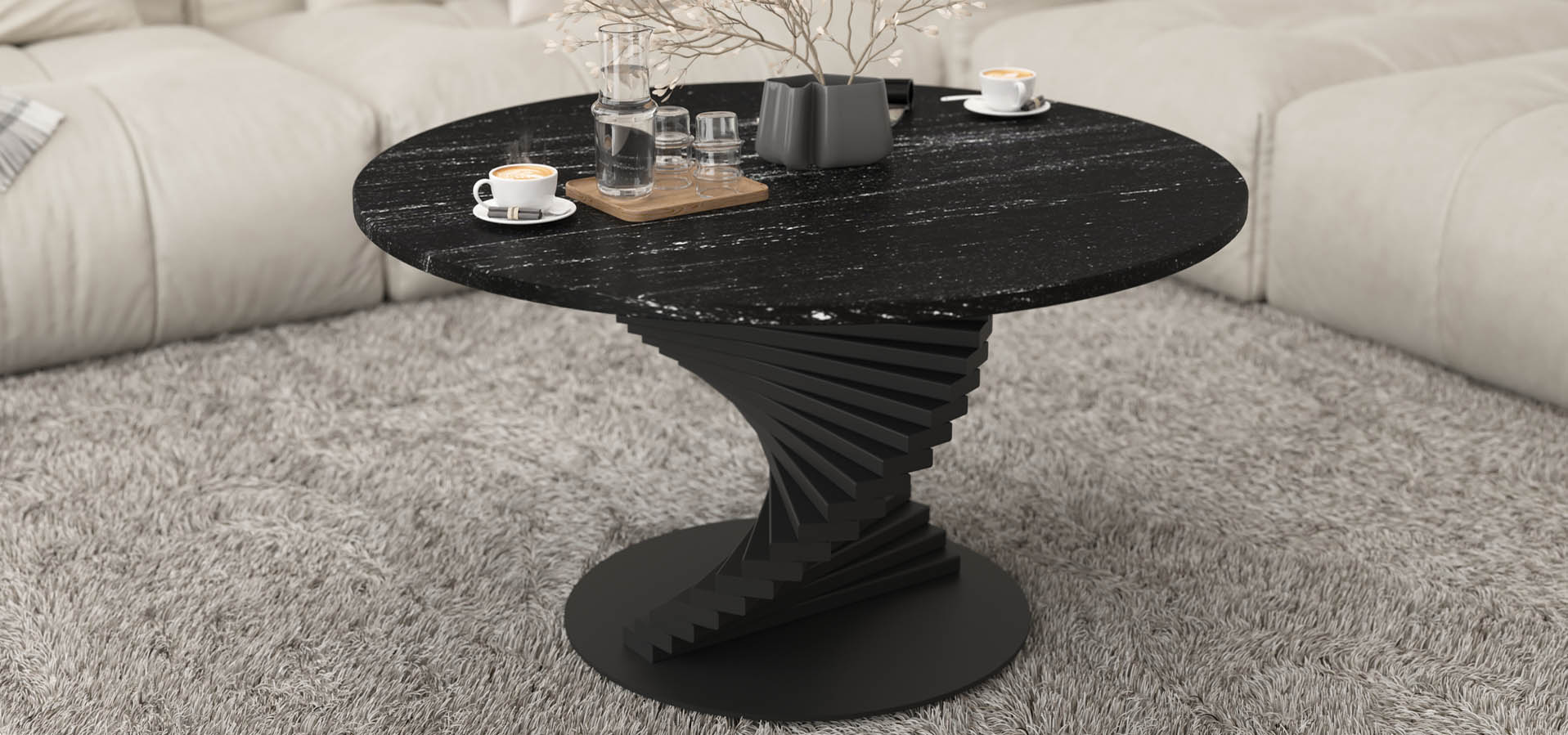 nowoczesny stolik kawowy, stół do salonu