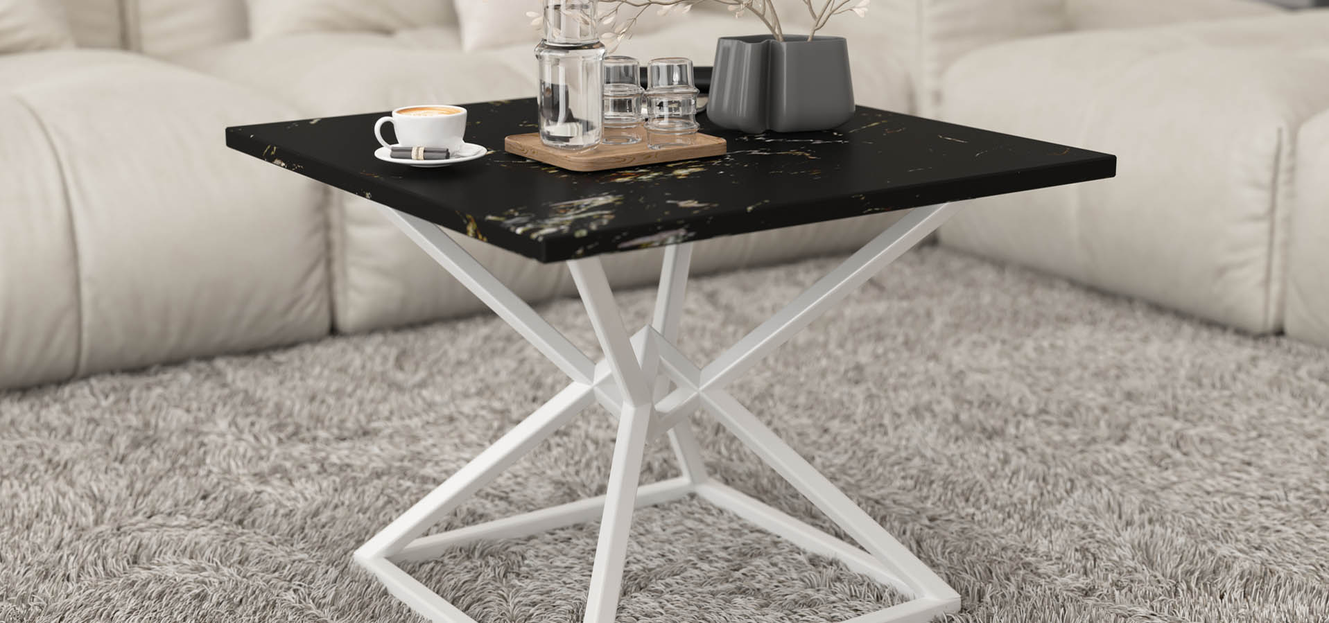 nowoczesny stolik kawowy, stół do salonu