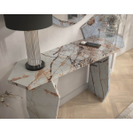 nowoczesna konsola, kwarcyt roma imperiale