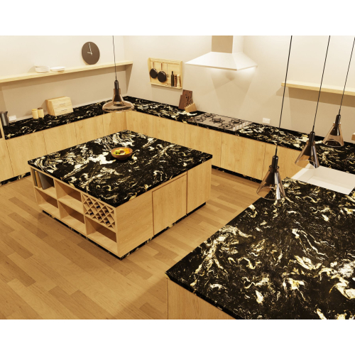 Kuchnia Titanium. Blaty kuchenne